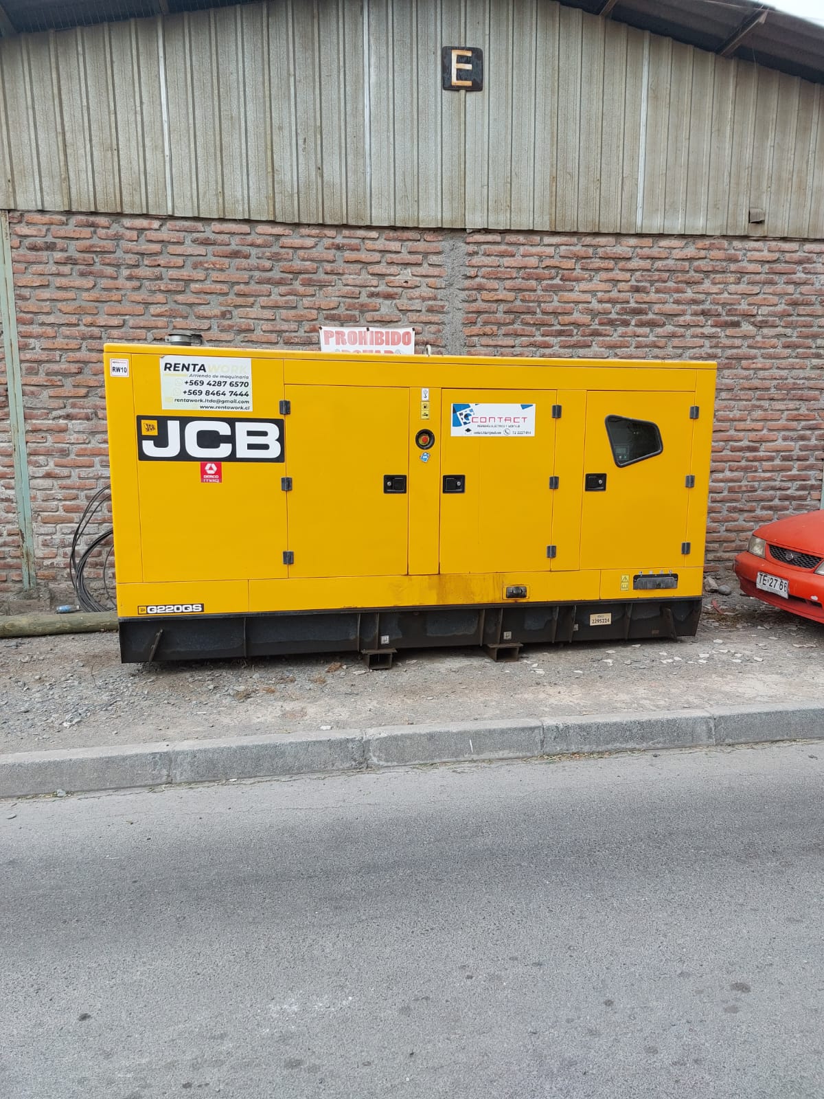 Generador JBC 220 Kva