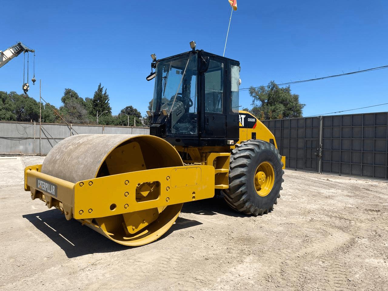 Rodillo Compactador Caterpillar CS533E 2014 - 7000 Horas en Copiapó
