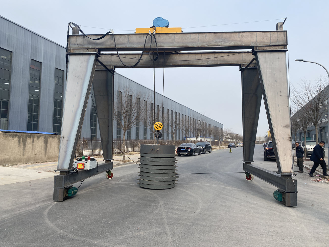 Portal Grua para 10 toneladas Yuantai Cranes Año 2024 nuevo